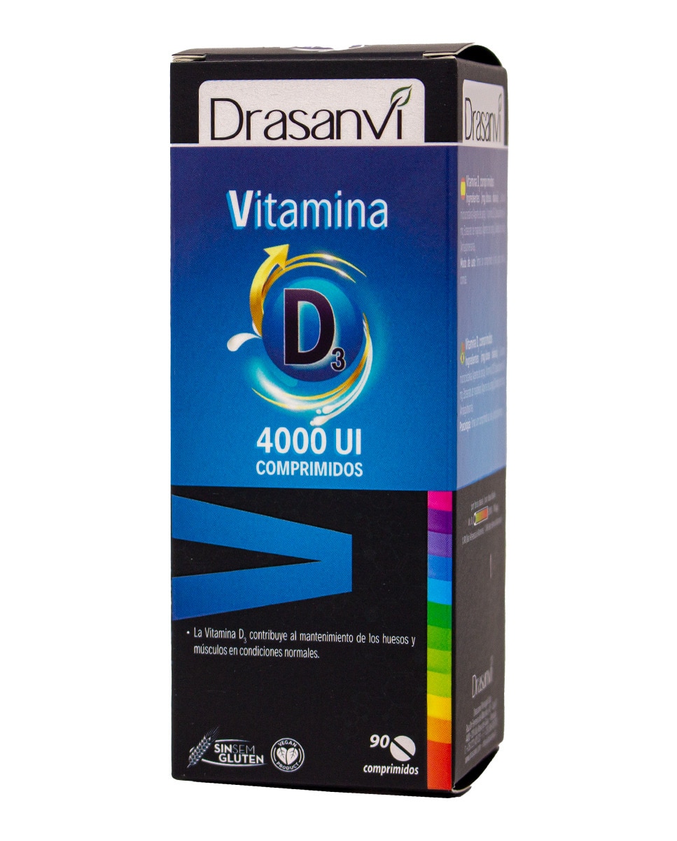 Drasanvi - 90 Comprimidos Vitamina D3 4000 Ui Drasanvi.