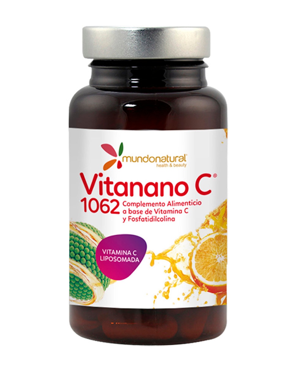 Mundo Natural - 30 Cápsulas Vitanano C 1062 Vitamina C liposomada Mundo Natural.