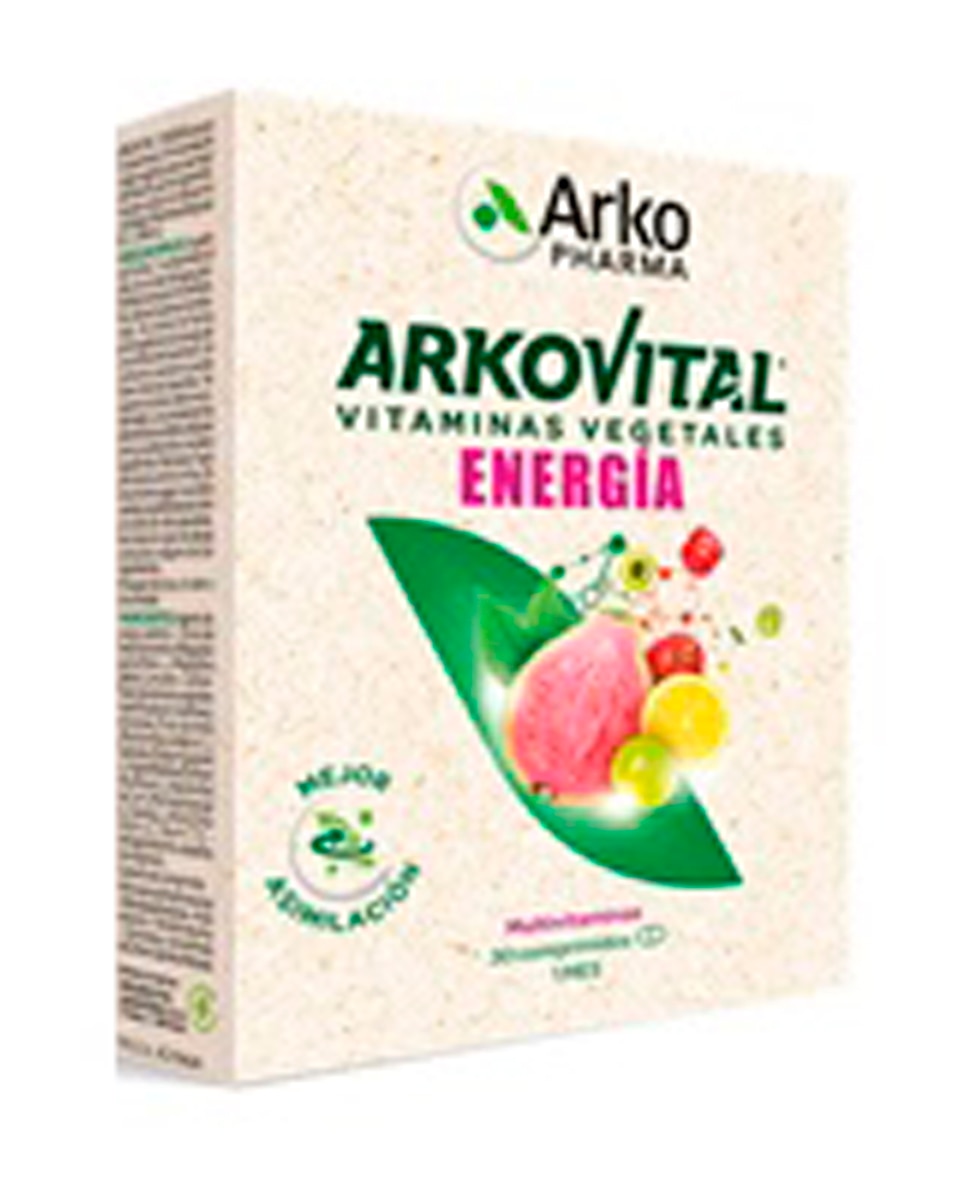Arkopharma - 30 comprimidos Arkovital® Pura Energía Arkopharma.