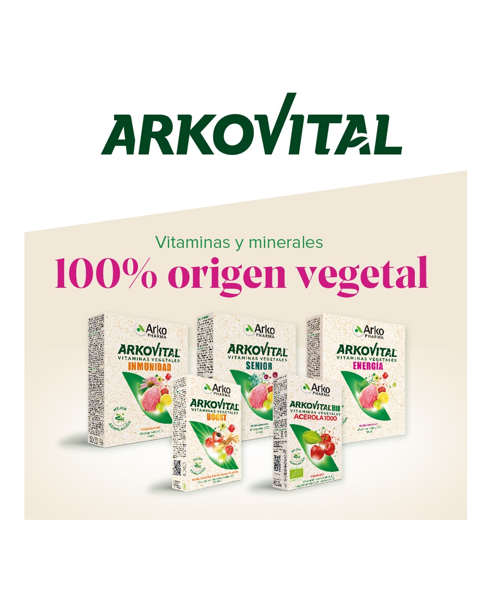 30 comprimidos Arkovital® Pura Energía Arkopharma 6