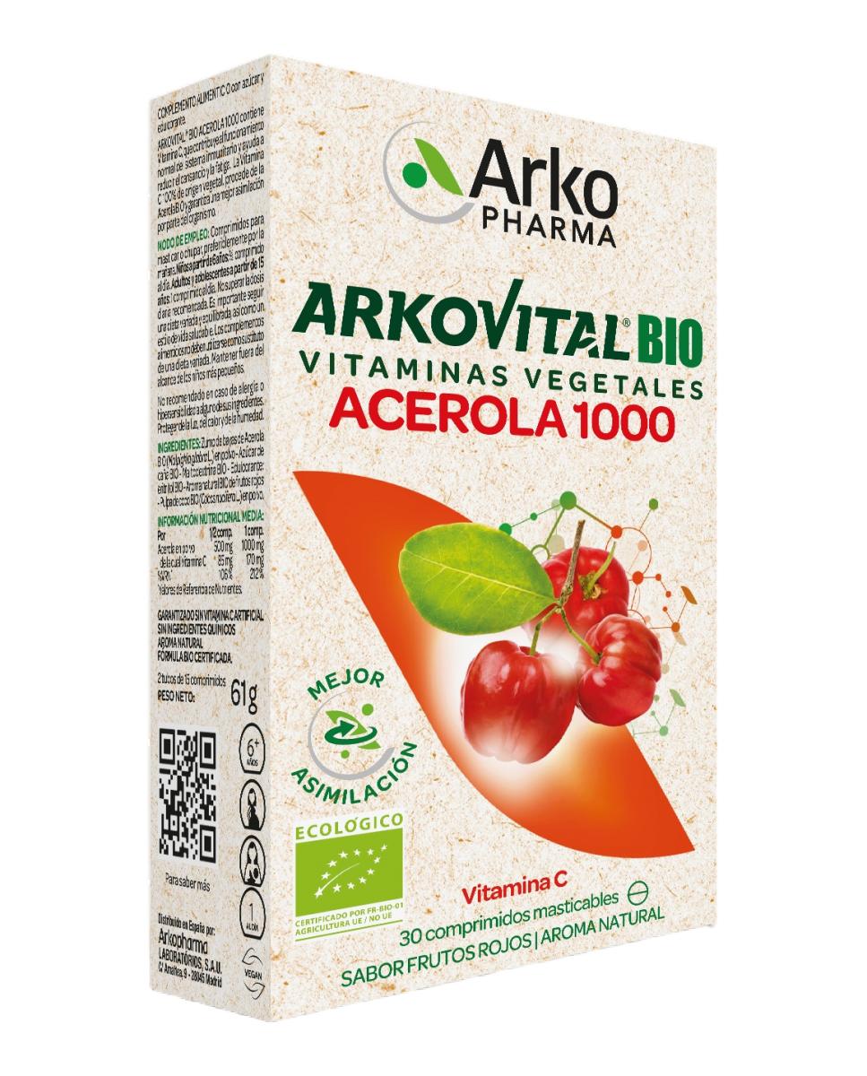 30 comprimidos Arkovital® Acerola 1000 mg Arkopharma 1