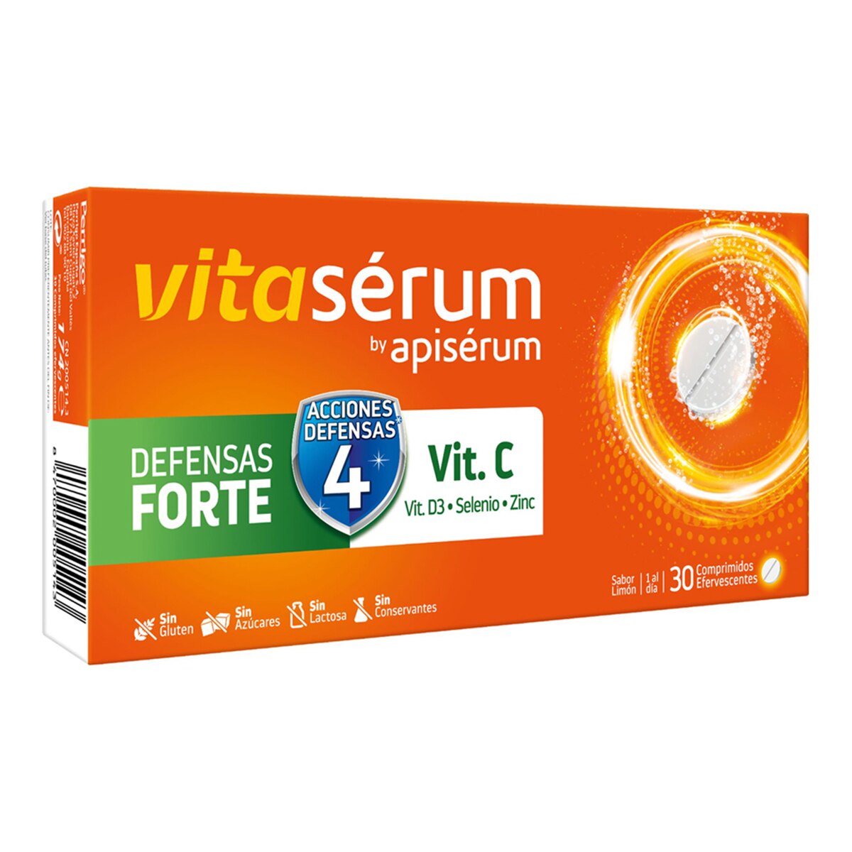 30 Comprimidos Defensas Forte Vitaserum 2
