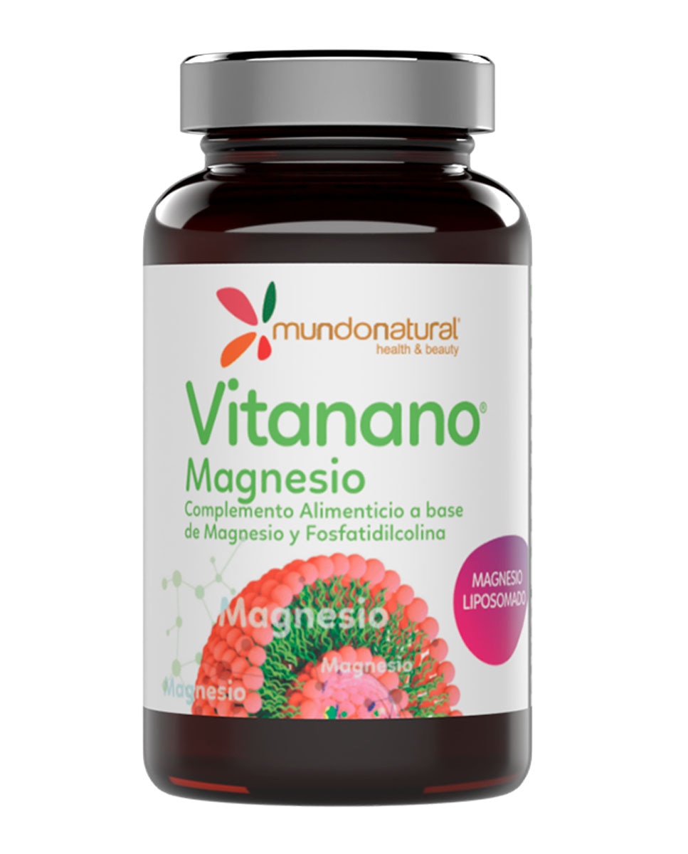 Mundo Natural - 30 Cápsulas Vitanano Magnesio liposomado Mundo Natural.