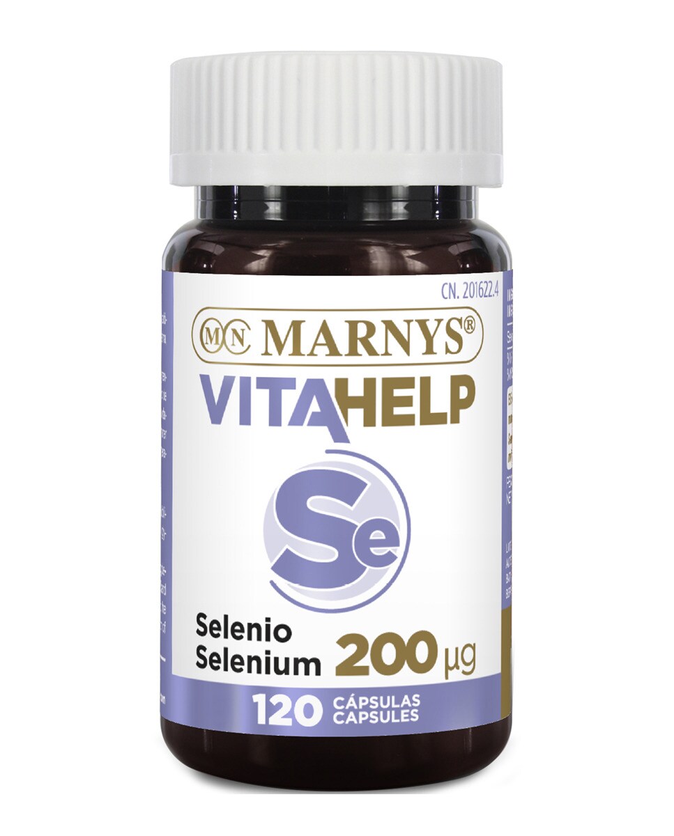 Marnys - 120 cápsulas Vitahelp Selenio 200 ug Marnys.