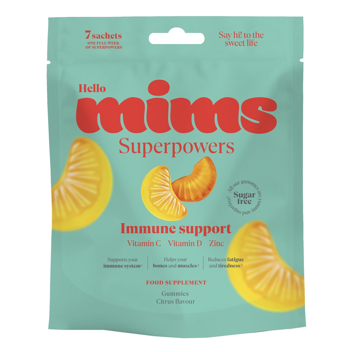 7 Bolsitas Gummies Immune Support Adults Mims 1