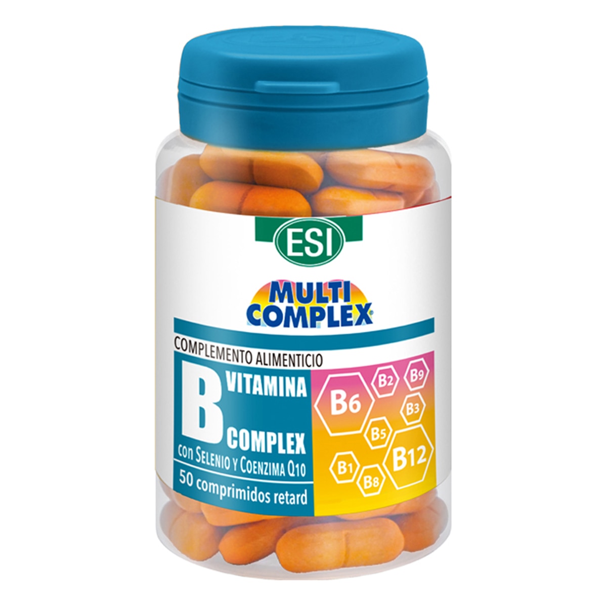 ESI - 50 Comprimidos Multicomplex Vitamina B ESI.
