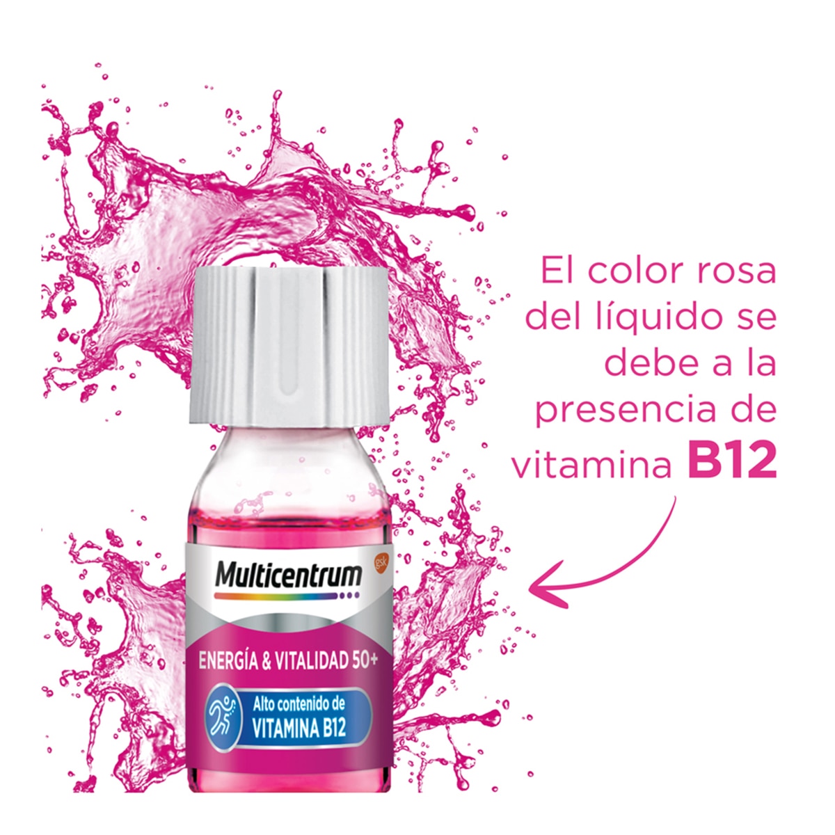 15 Frascos Energía &Vitalidad 50+ Multicentrum 5