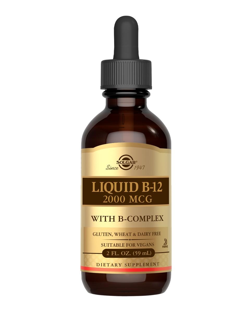 SOLGAR - Vitamina B12 Líquida con B-Complex 59 ml Solgar.