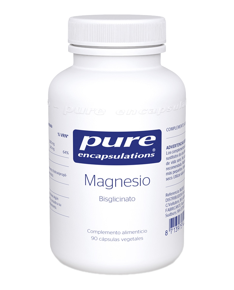 90 Cápsulas Magnesio Pure Encapsulations