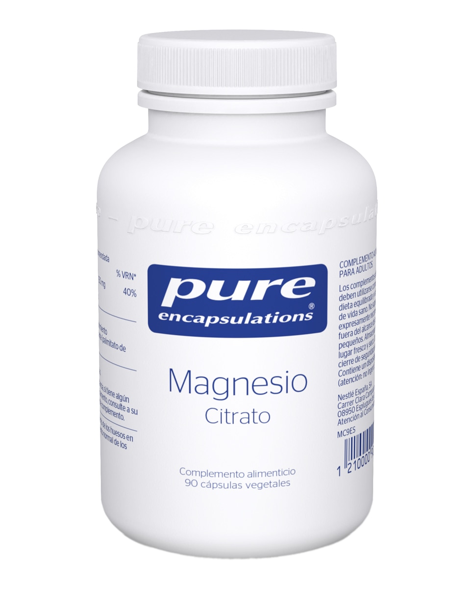 Pure Encapsulations - 90 Cápsulas Vegetales Magnesio Pure Encapsulations.