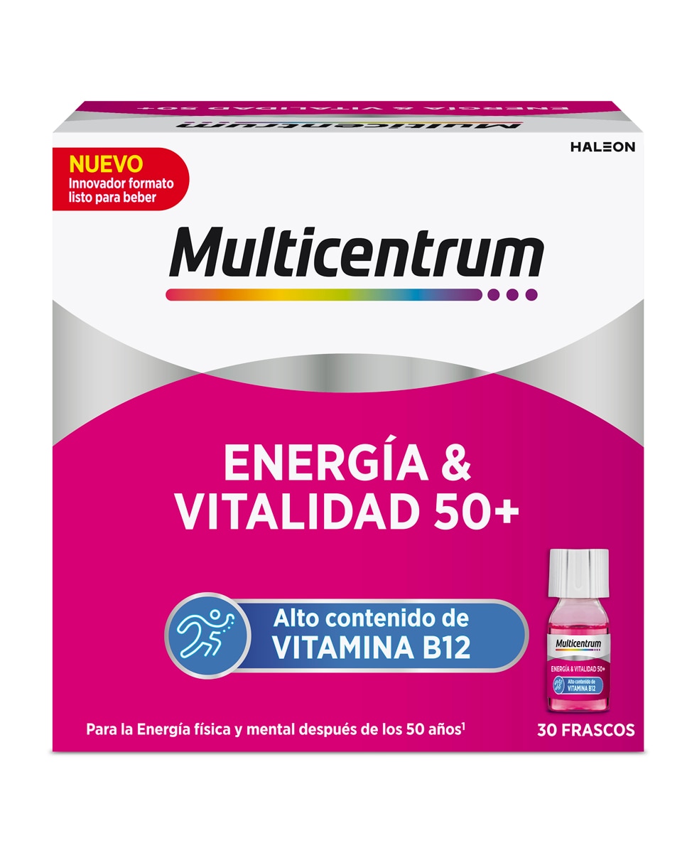 Imagen 0 de 30 Frascos Energía & Vitalidad 50+ Multicentrum