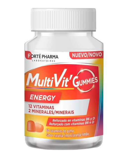 Imagen 0 de 60 Caramelos de Goma 12 Vitaminas + 2 Minerales Forté Pharma
