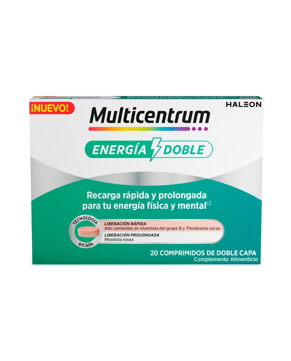 Imagen 0 de 20 comprimidos doble capa Multicentrum