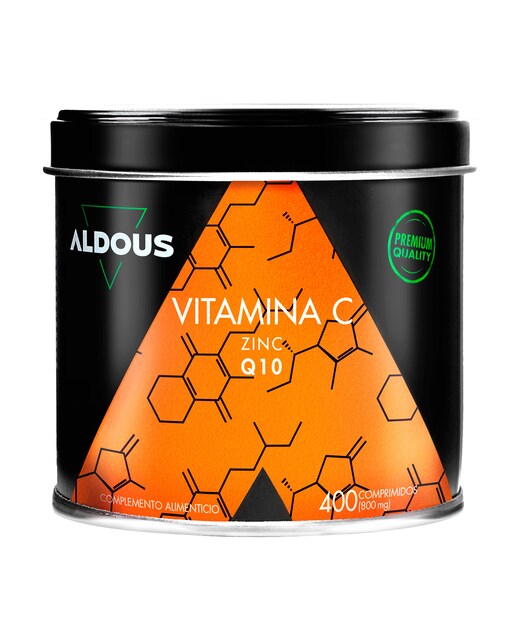 400 Comprimidos para el Cansancio con Vitamina C y Zinc Aldous Bio