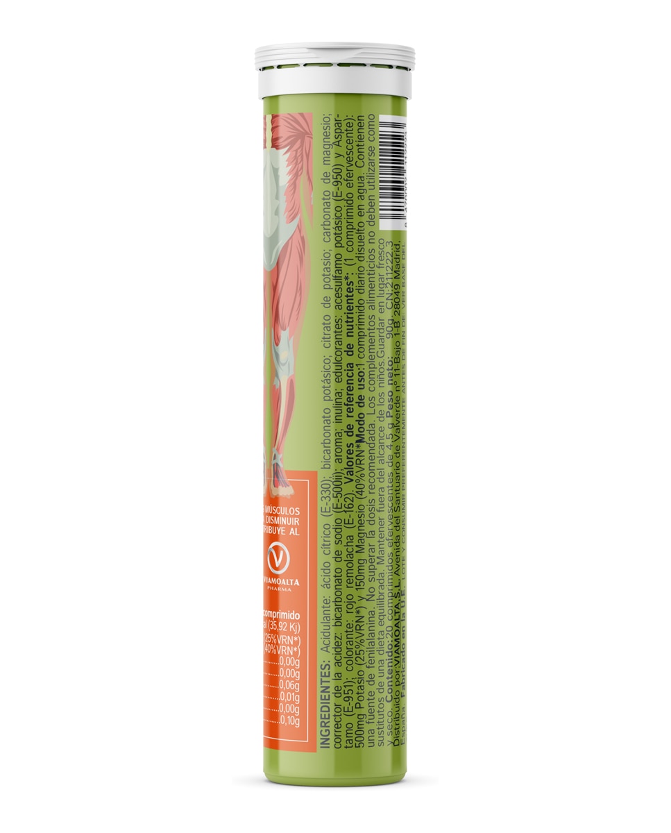 20 comprimidos Potasio + Magnesio Efervescente 20 comprimidos Vitalmyl 4