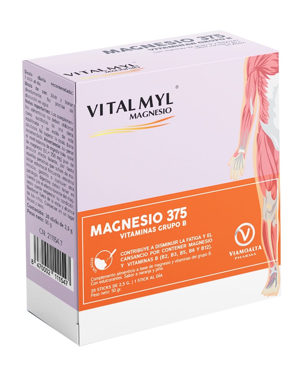 Vitalmyl - 20 Sticks Magnesio Vitalmyl.