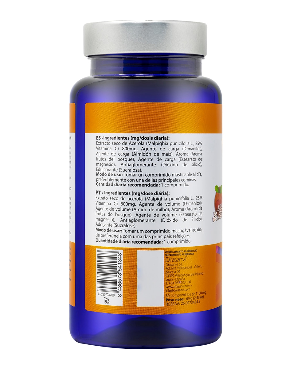 90 Capsulas Vitamina C 1000Mg Drasanvi - 90 Cápsulas 3