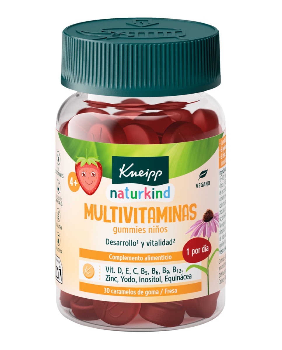 Kneipp - 30 Gummies Para Niños Multivitaminas Kneipp.