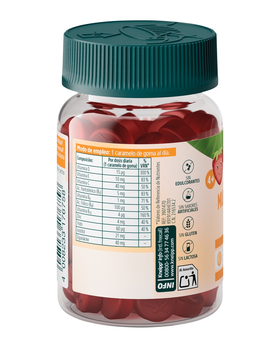 Imagen 3 de 30 Gummies Para Niños Multivitaminas Kneipp