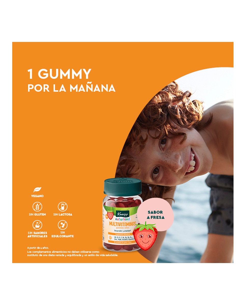 Imagen 4 de 30 Gummies Para Niños Multivitaminas Kneipp