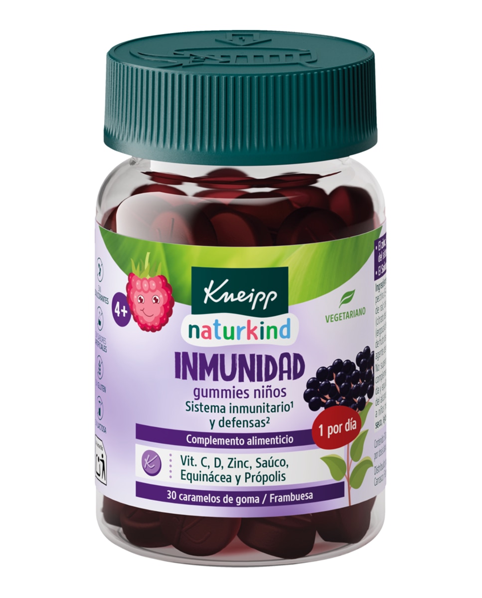 Kneipp - 30 Gummies Para Niños Inmunidad Kneipp.