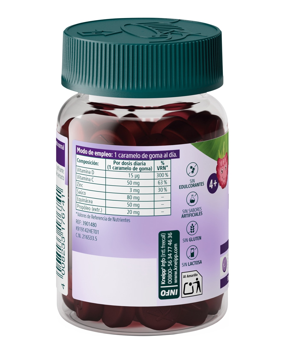 Imagen 2 de 30 Gummies Para Niños Inmunidad Kneipp