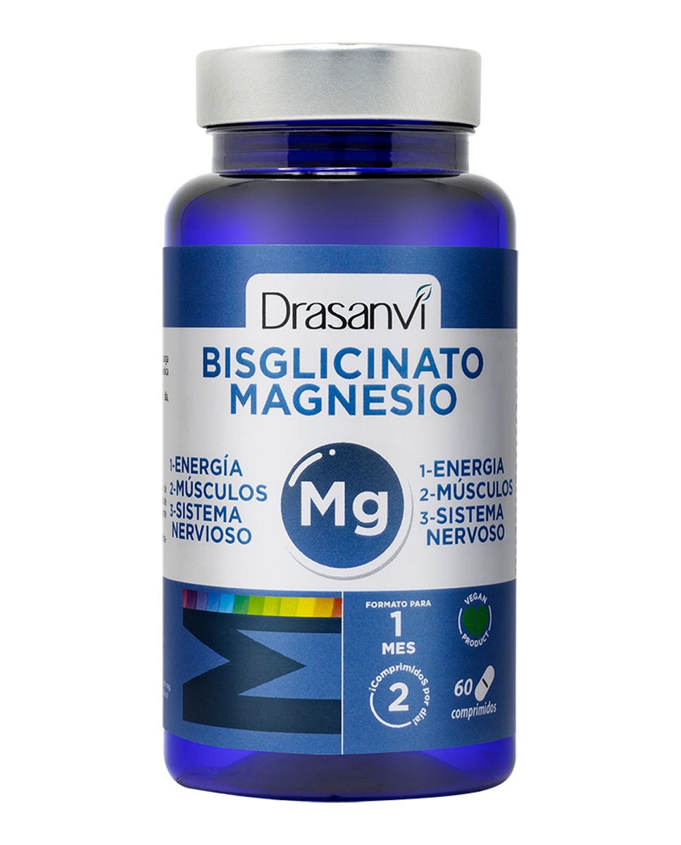 Drasanvi - Complemento alimenticio Bisglicinato de magnesio 60 comprimidos Drasanvi.