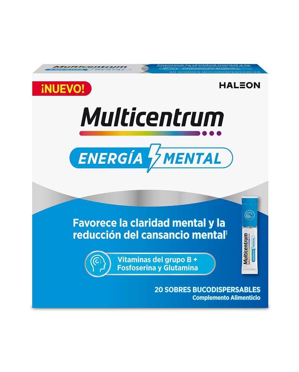 Imagen 0 de 20 Sobres Energía Mental Multicentrum