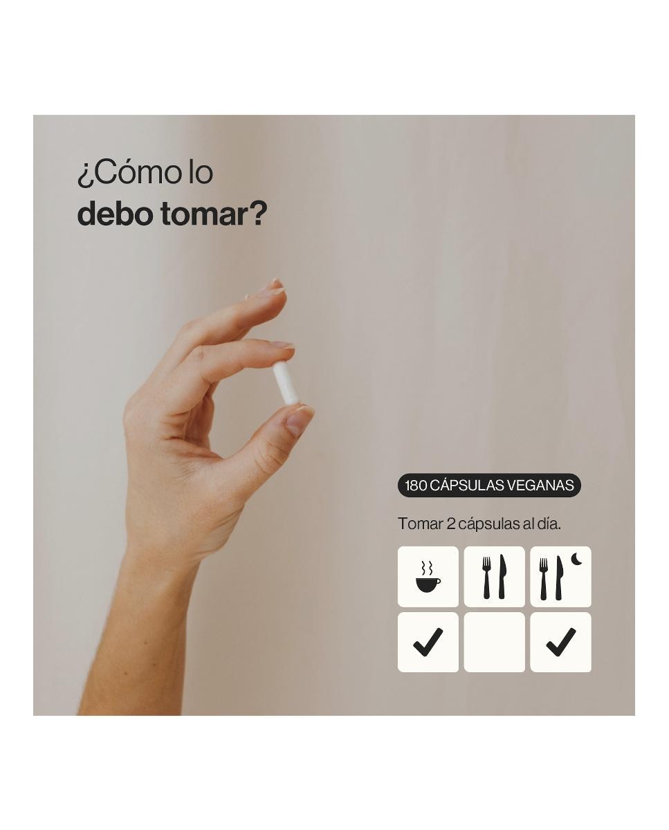 180 Cápsulas Veganas Complemento Alimenticio Bisglicinato de Magnesio Zenement - 180 Cápsulas 3