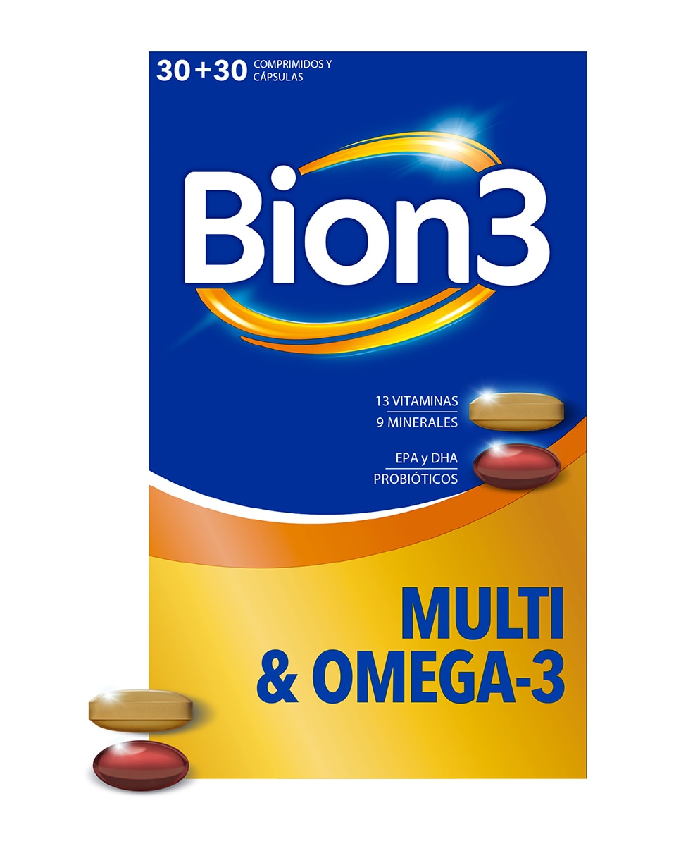Imagen 2 de 30 Cápsulas Multi & Omega-3 Bion3 - 30 Cápsulas