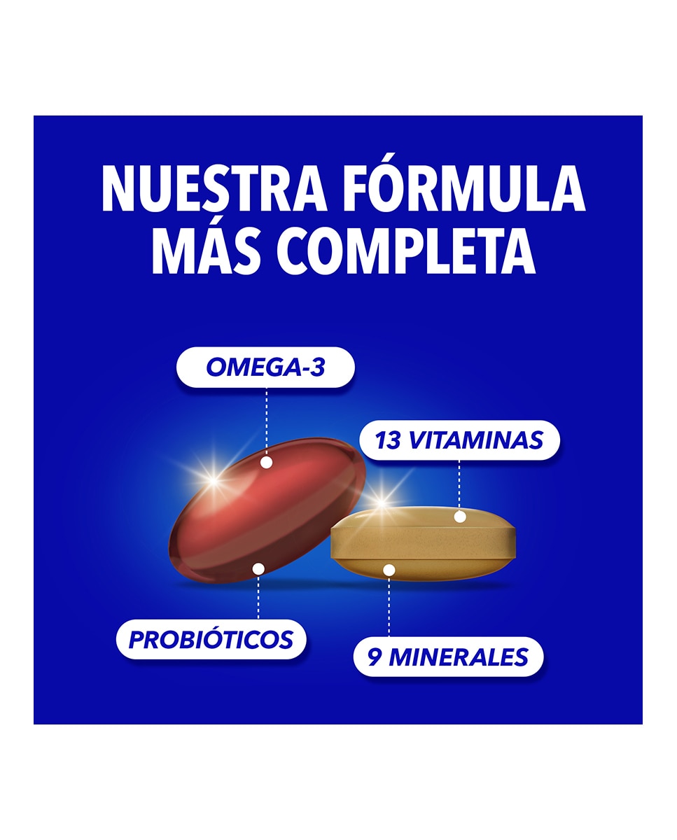 Imagen 11 de 30 Cápsulas Multi & Omega-3 Bion3 - 30 Cápsulas