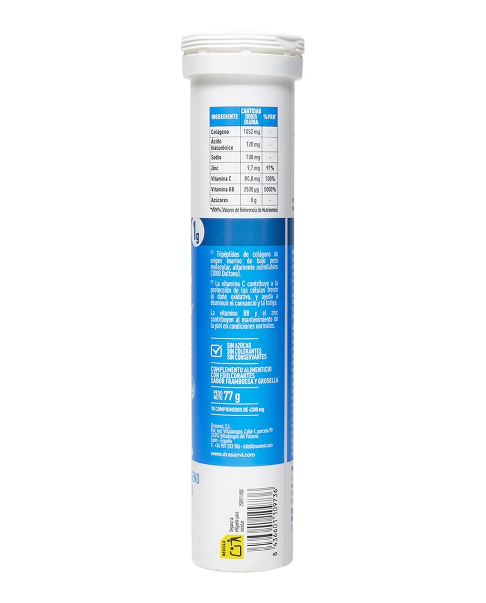 Complementos alimenticios Hydrop electrolitos de colágeno grosella Drasanvi 2