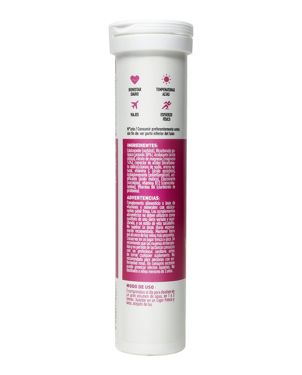 Complementos alimenticios Hydrop electrolitos efervescentes fresa Drasanvi 3