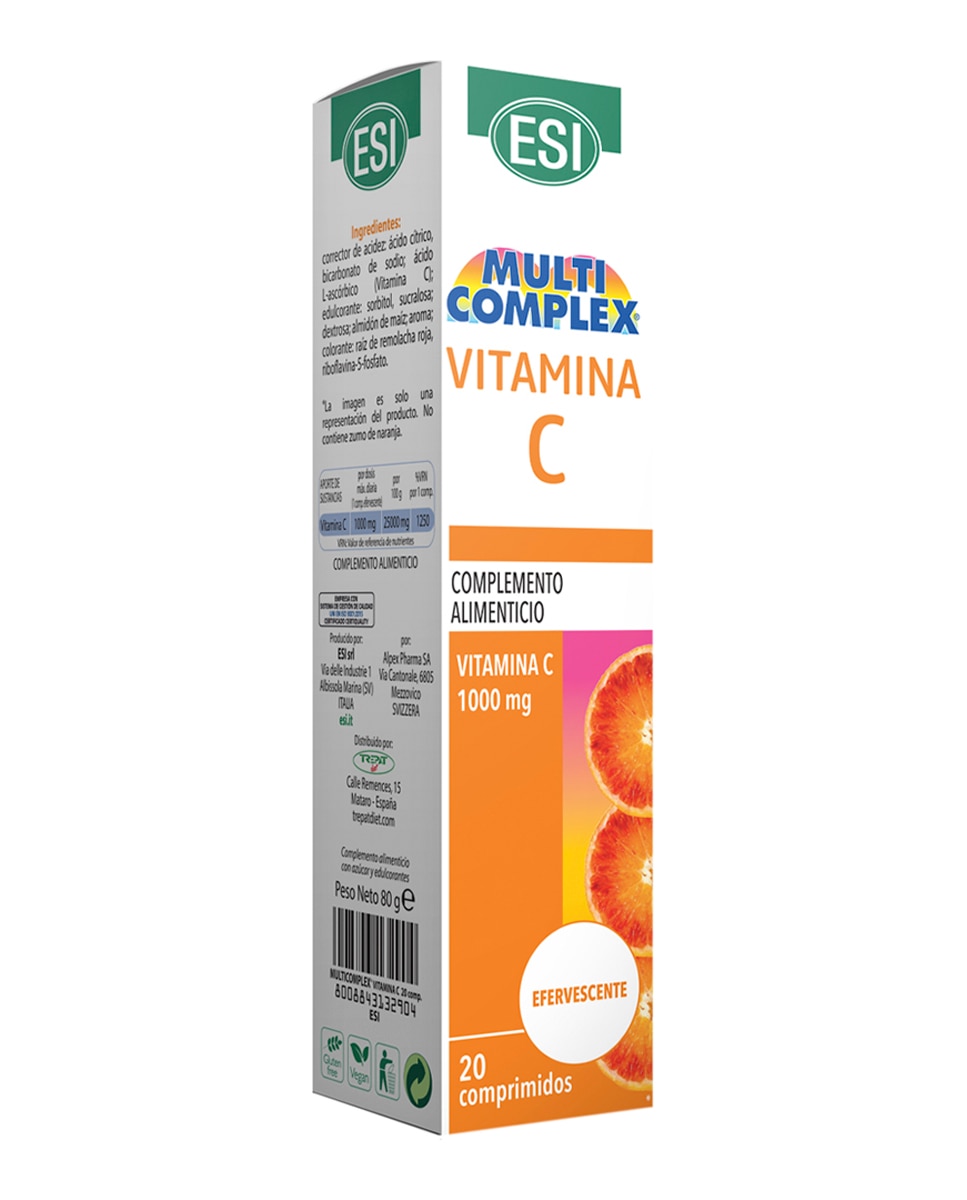 ESI - Comprimidos Efesvercentes Vitamina C ESI.