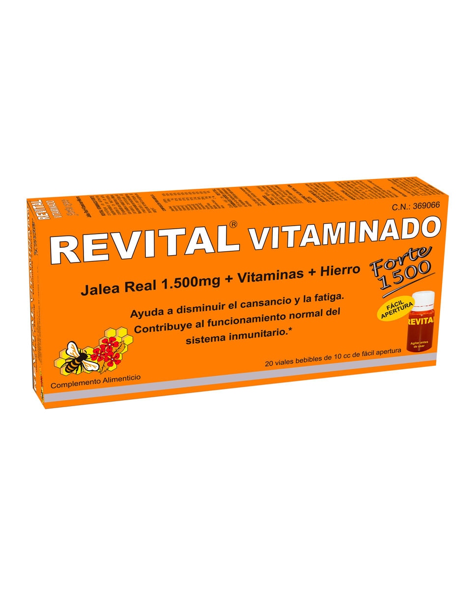 Pharma Otc - 20 Viales Vitaminado Forte Revital Pharma Otc.