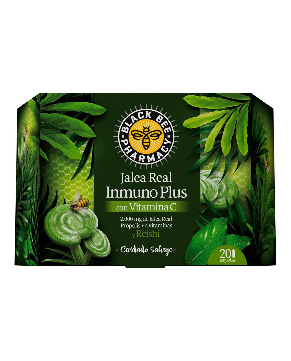 Imagen 0 de Jalea Inmuno+ 20 viales Black Bee
