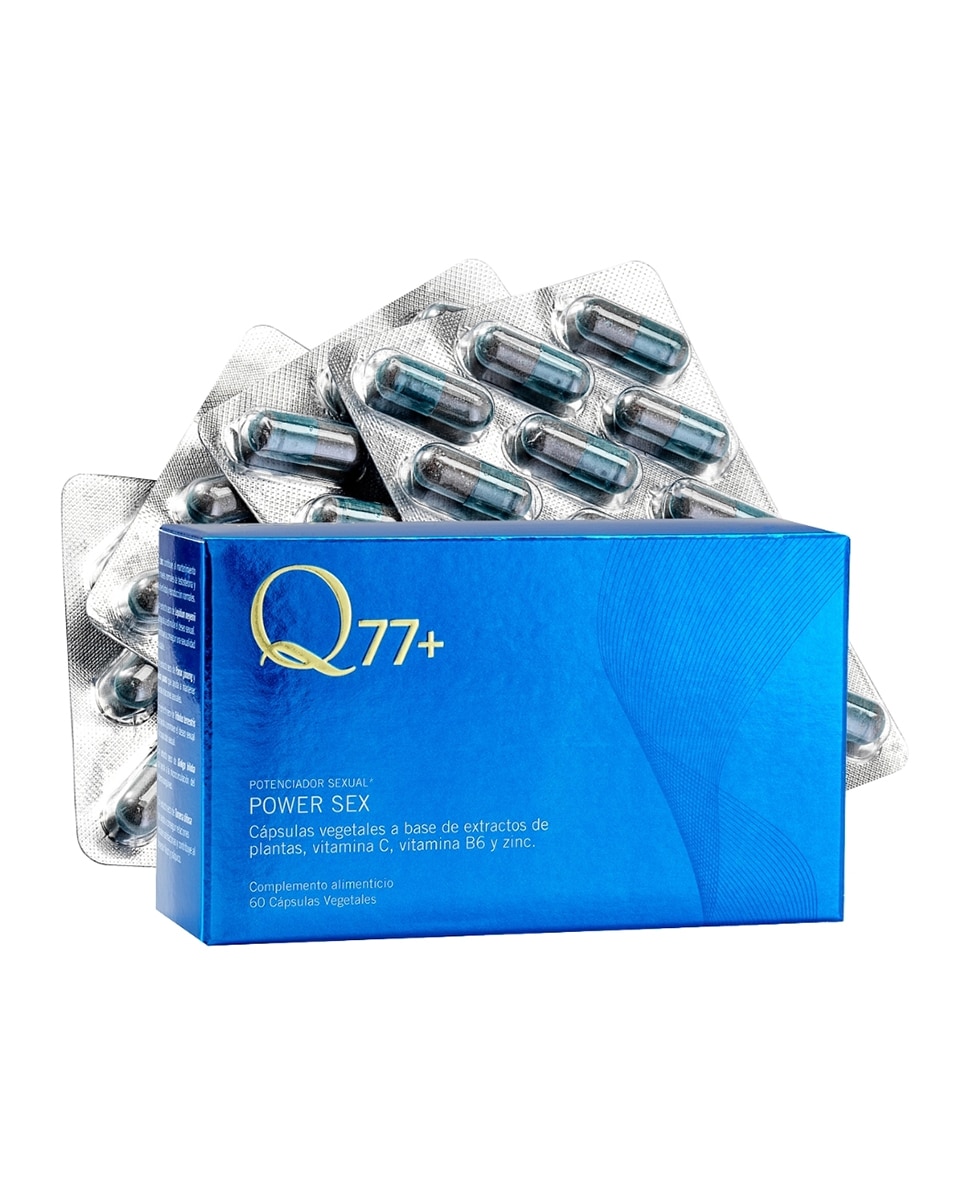 60 Cápsulas Power Sex Estimulador Sexual Q77+ 3
