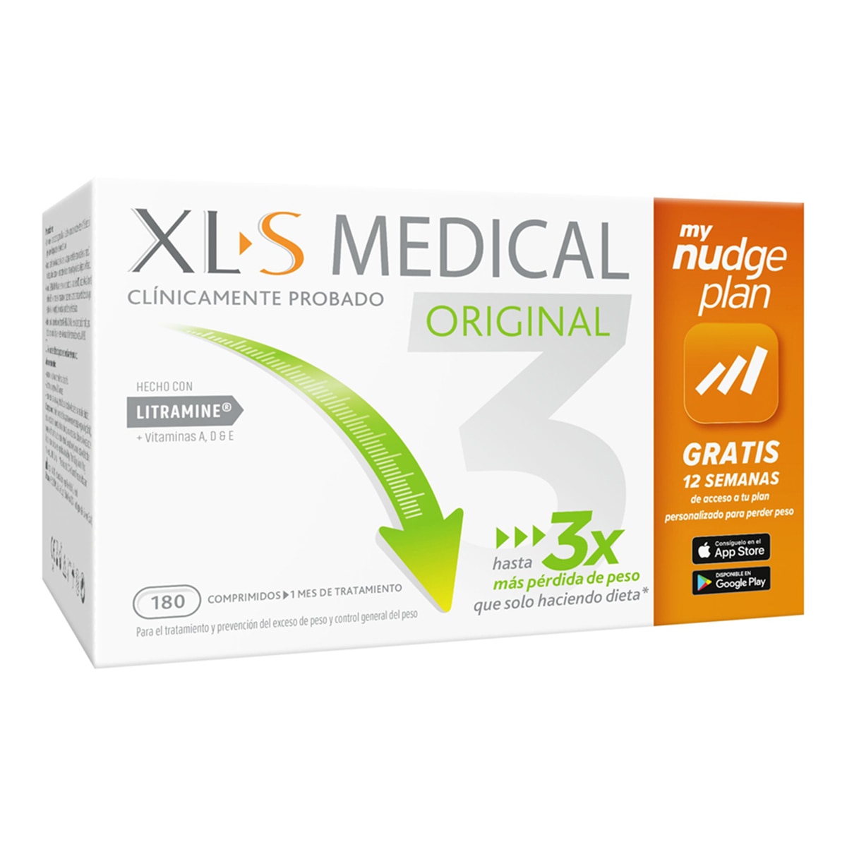 Comprimidos Captagrasas XLS Medical 1