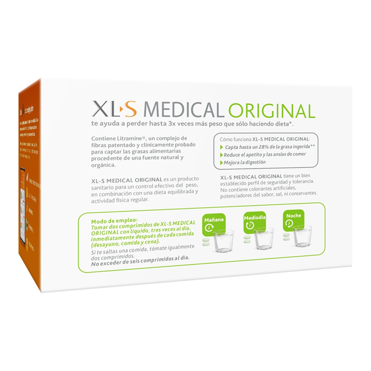Comprimidos Captagrasas XLS Medical 9