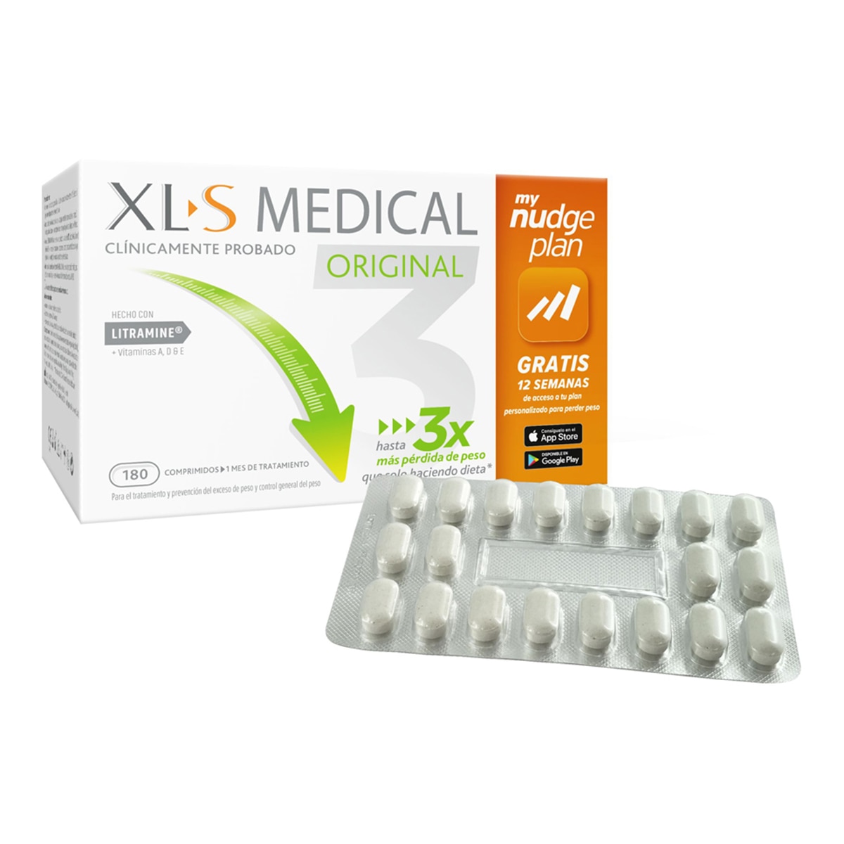 Comprimidos Captagrasas XLS Medical 11