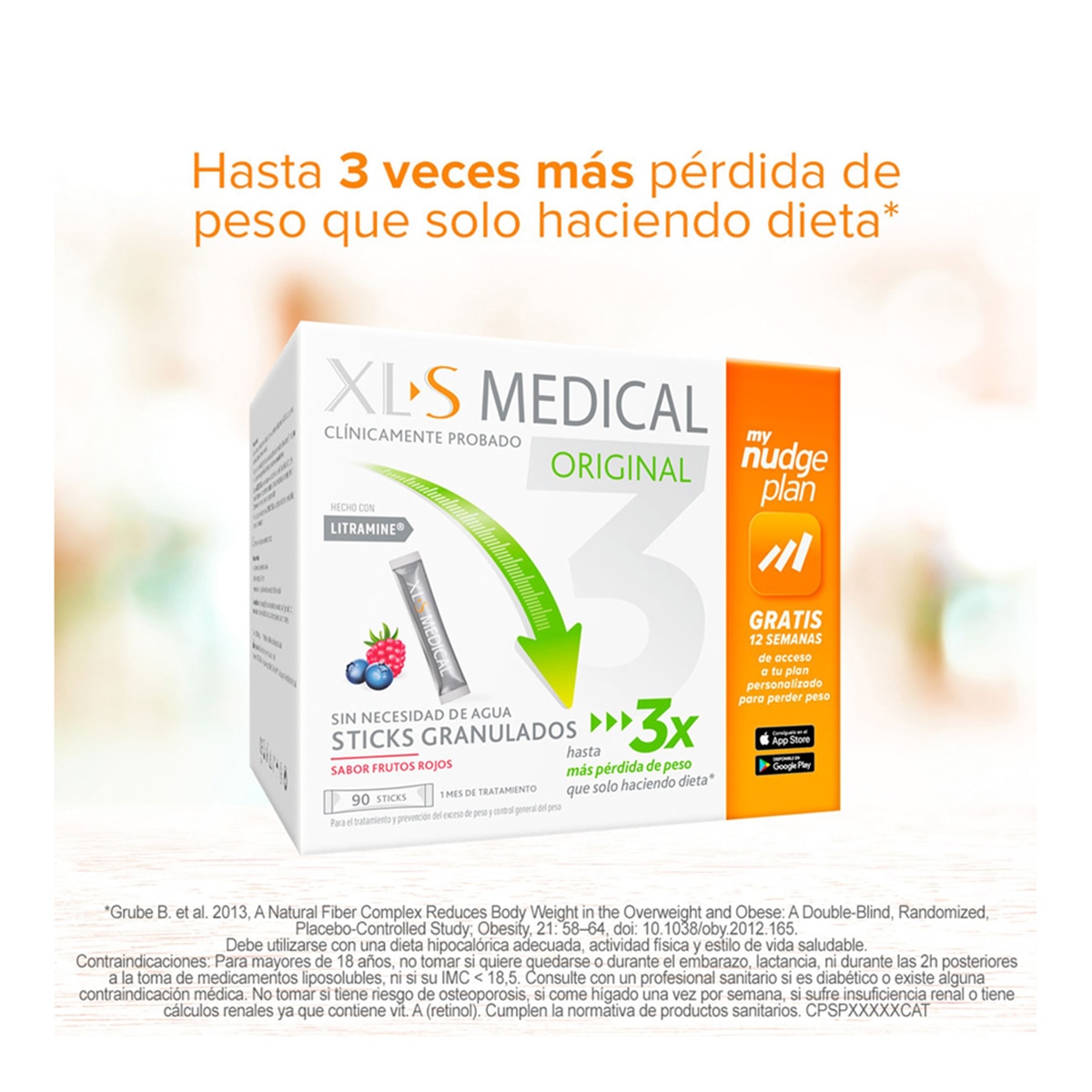 Imagen 8 de Sticks Granulados Captagrasas XLS Medical Direct