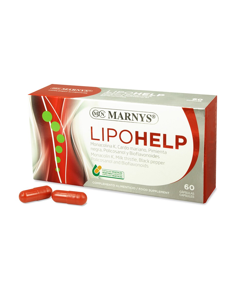 Cápsulas Vegetales Lipohelp Marnys 2