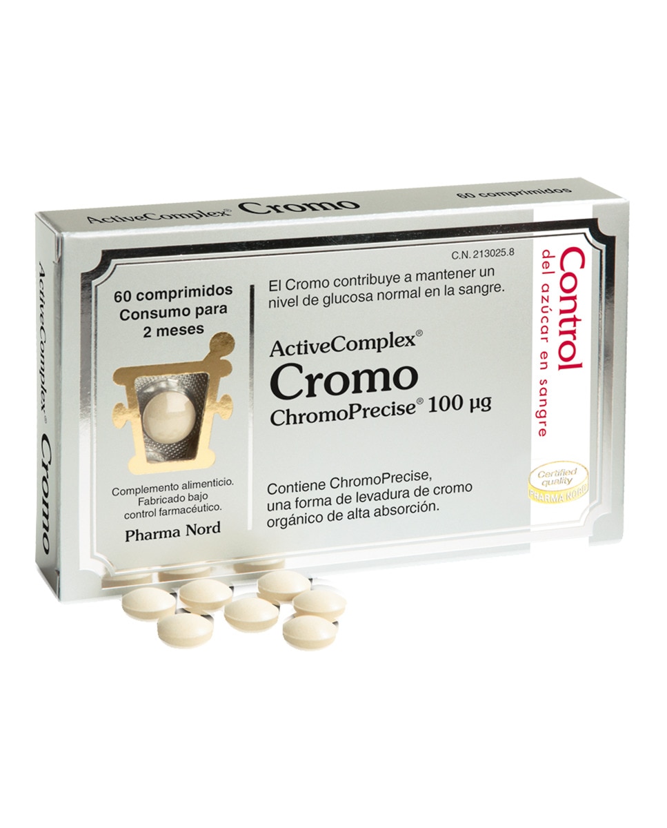 Pharma Nord - Comprimidos ActiveComplex Cromo (ChromoPrecise) Pharma Nord.