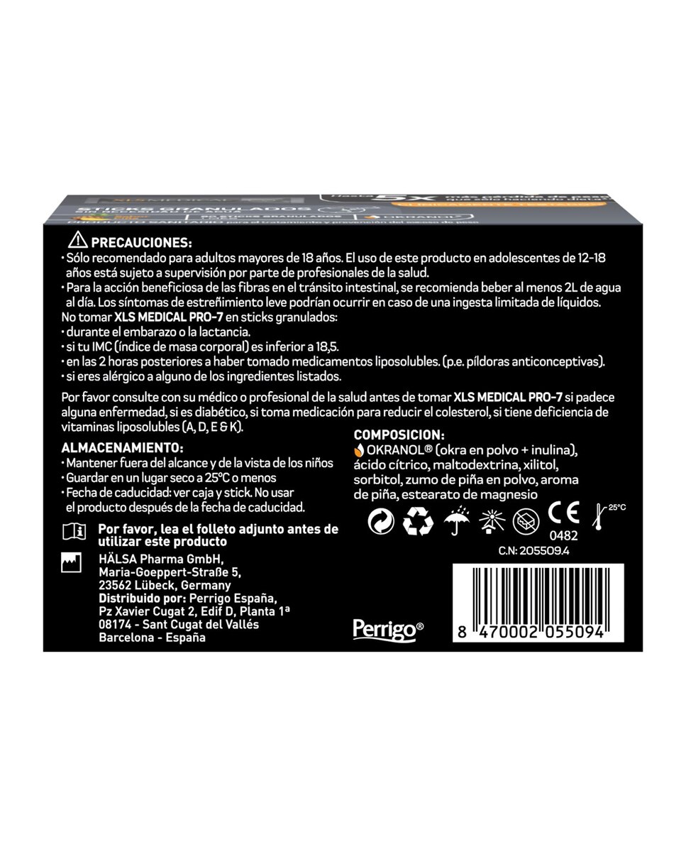 Imagen 3 de 90 Sticks granulados Pro 7 Nudge XLS Medical