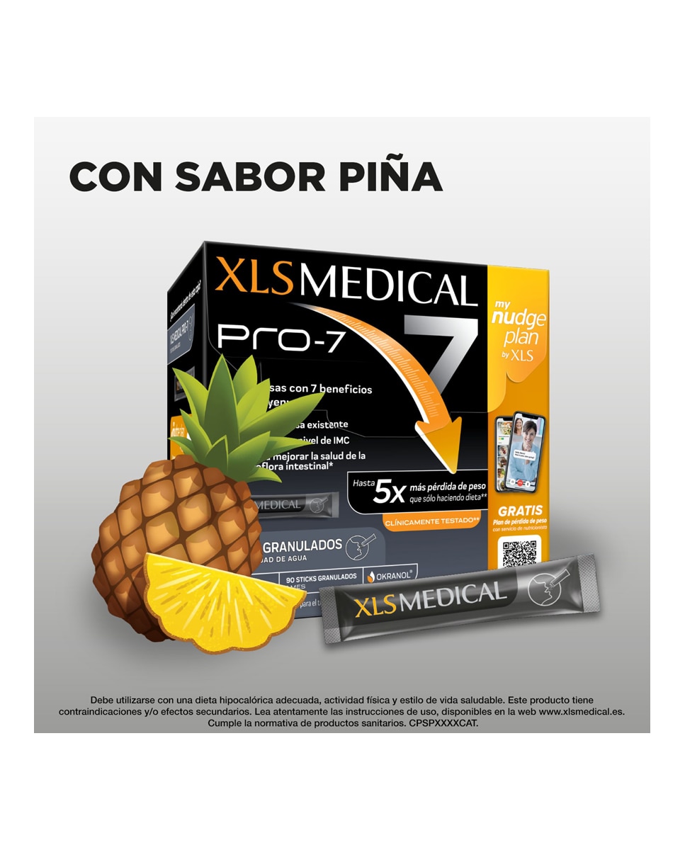 Imagen 13 de 90 Sticks granulados Pro 7 Nudge XLS Medical