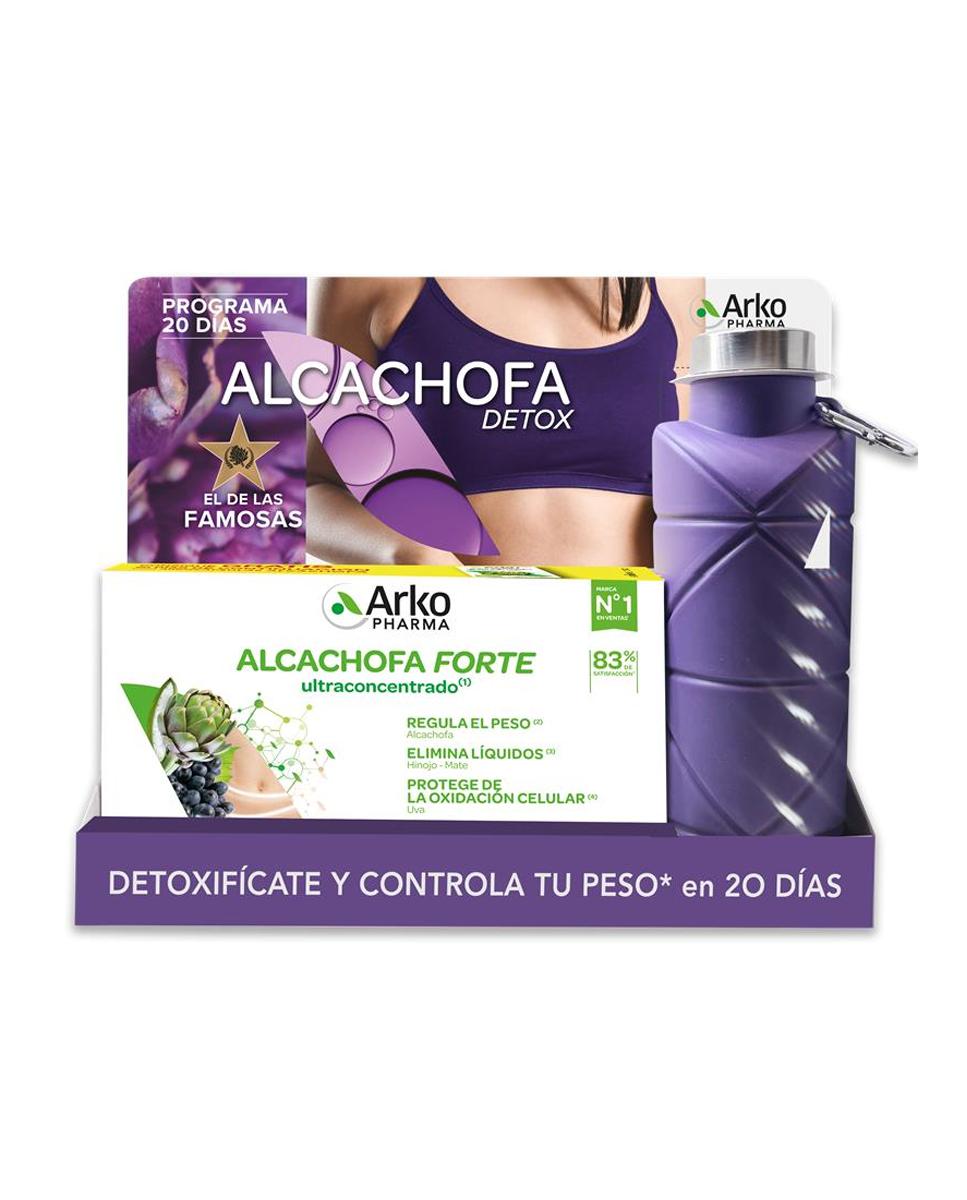 Arkopharma - 20 Ampollas Alcachofa con Hinojo, Mate y Uva Arkopharma.
