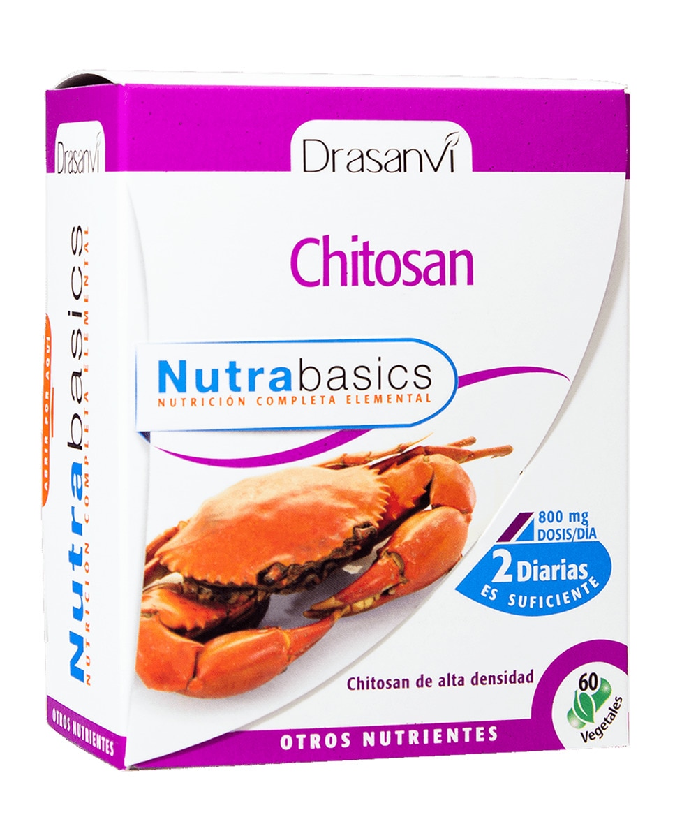 Drasanvi - Cápsulas Chitosan Nutrabasics Drasanvi.