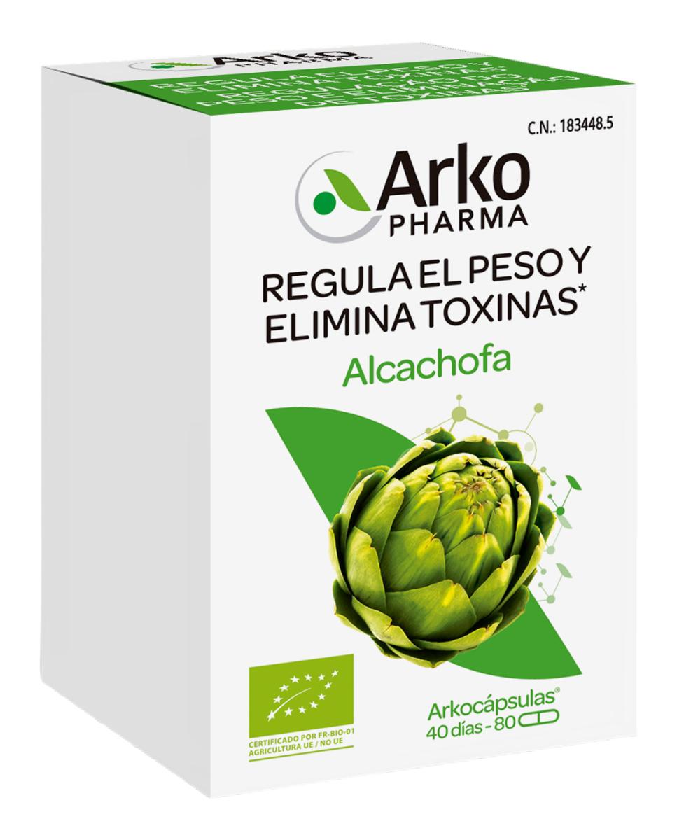 80 Cápsulas dietéticas Alcachofa Arkopharma 1