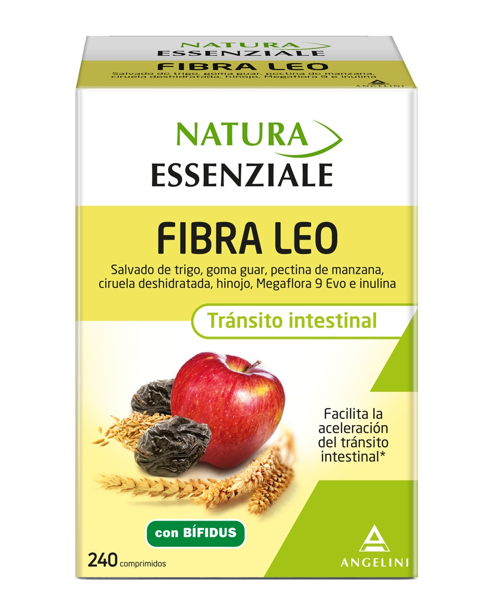 Angelini Natura - 240 Comprimidos Fibra Leo Probióticos y Prebióticos Angelini Natura.