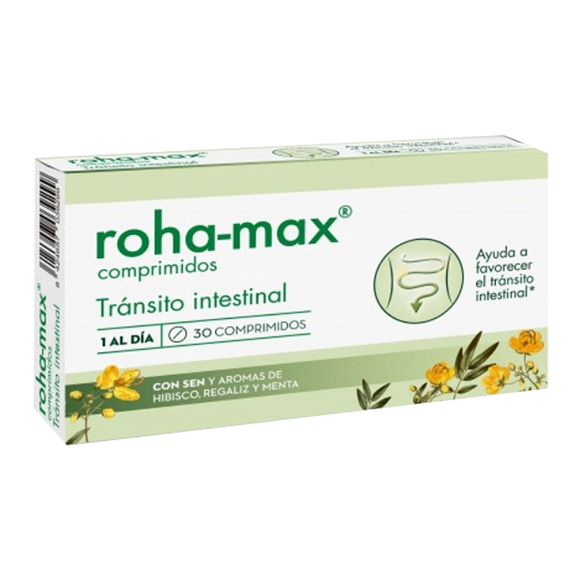 Roha - 30 Comprimidos Tránsito Intestinal Roha Max.